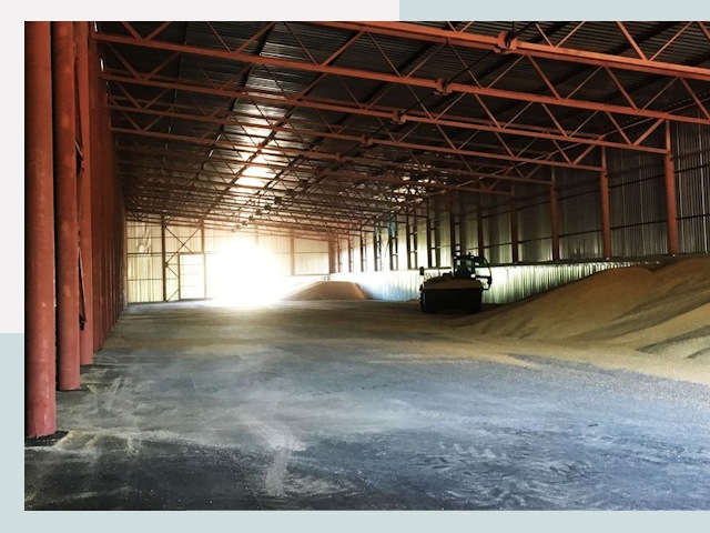 Строительство зернохранилищ в Магнитогорске