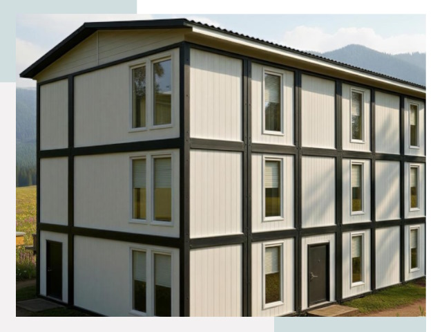 Модульные общежития в Магнитогорске