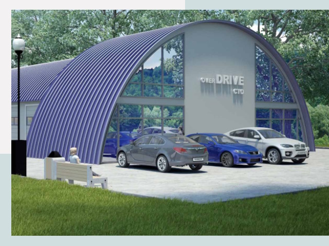 Монтаж ангаров и металлоконструкций от 621 руб.