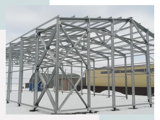 Каркасные ангары в Магнитогорске