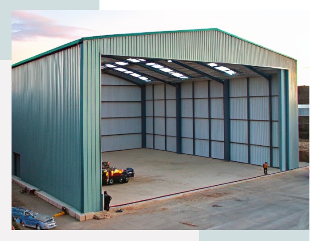 Строительство ангаров в Магнитогорске